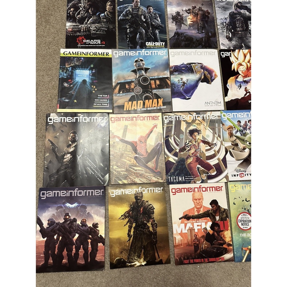 GAME INFORMER Video Game MAGAZINES 2013-2019 (34) Issues Lot Gamer Books - Picture 6 of 16